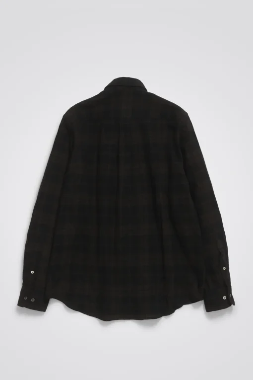 Algot Wool Shirt, Espresso