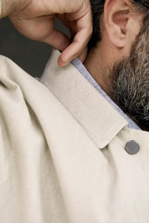Asir Jacket, Canvas Sand