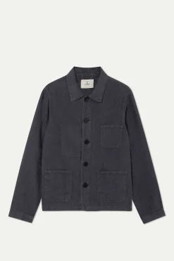Baptista Overshirt, Smoked Pearl
