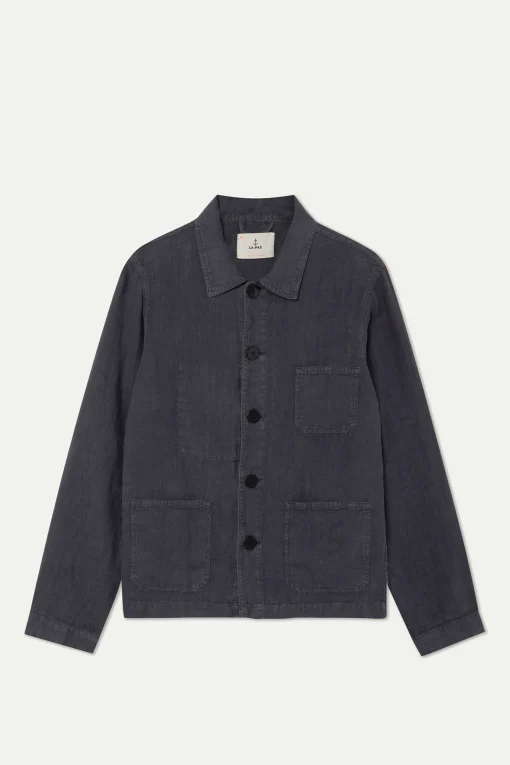 Baptista Overshirt, Smoked Pearl