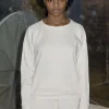 Basic Sweat Rib, Offwht.