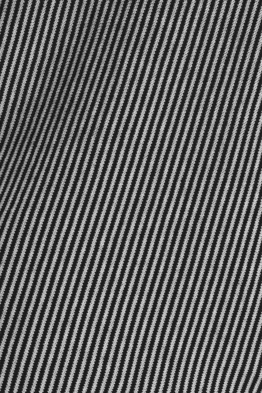 Boat-Neck Top Stripes 158S, B&amp;W