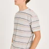 Botelho Tee, Blue Stripes