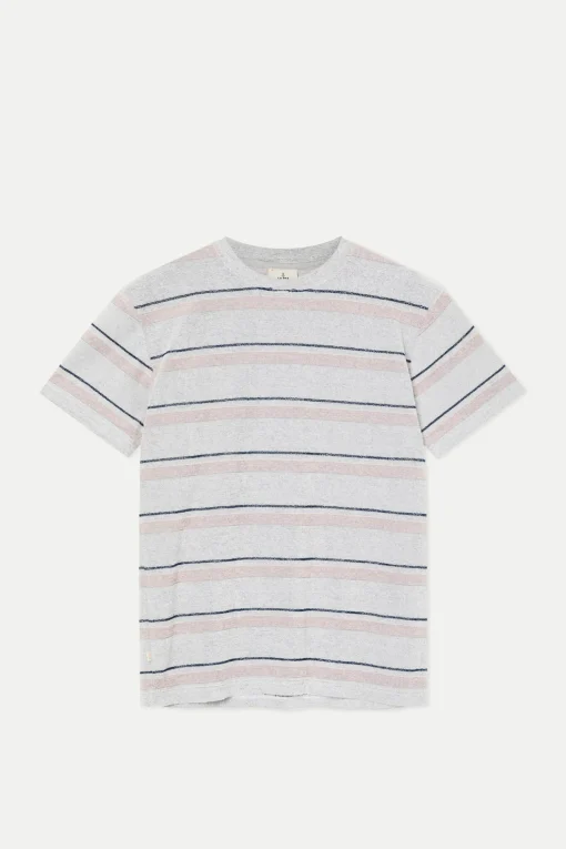 Botelho Tee, Blue Stripes