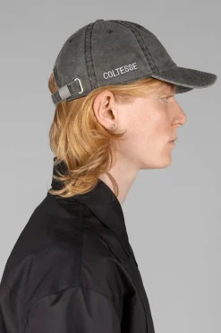 Cap, Washed Black