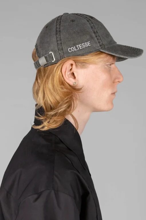 Cap, Washed Black