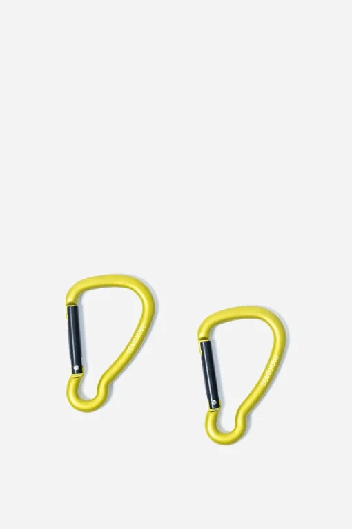 Carabiner Set, Sulphur Yellow
