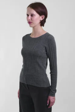 Crewneck Sweater 130, Anthrazit