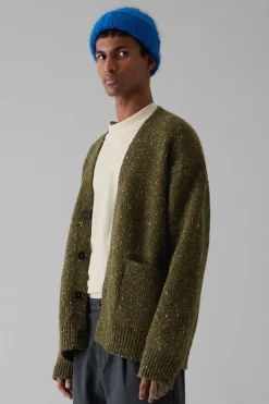Donegal Cardigan, Olive