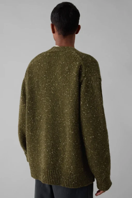 Donegal Cardigan, Olive