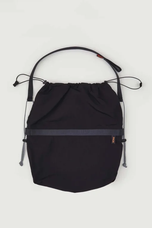 Drawstring Messenger, Lead Black