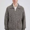 Erik Donegal Jacket, Grey Mel.