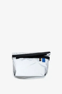 Fold Pouch M, Silver Reflective