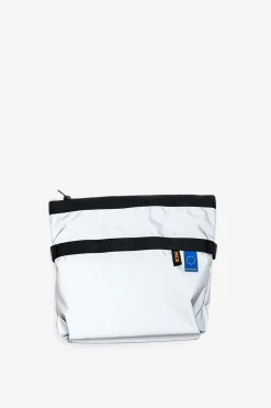 Fold Pouch M, Silver Reflective