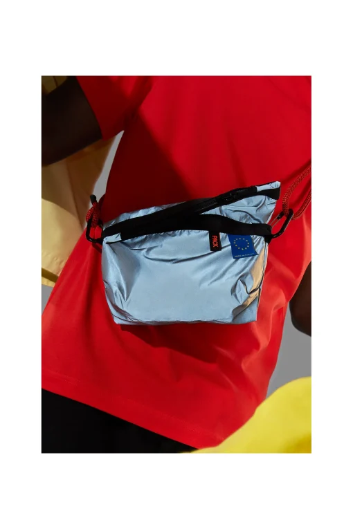 Fold Pouch S, Silver Reflective