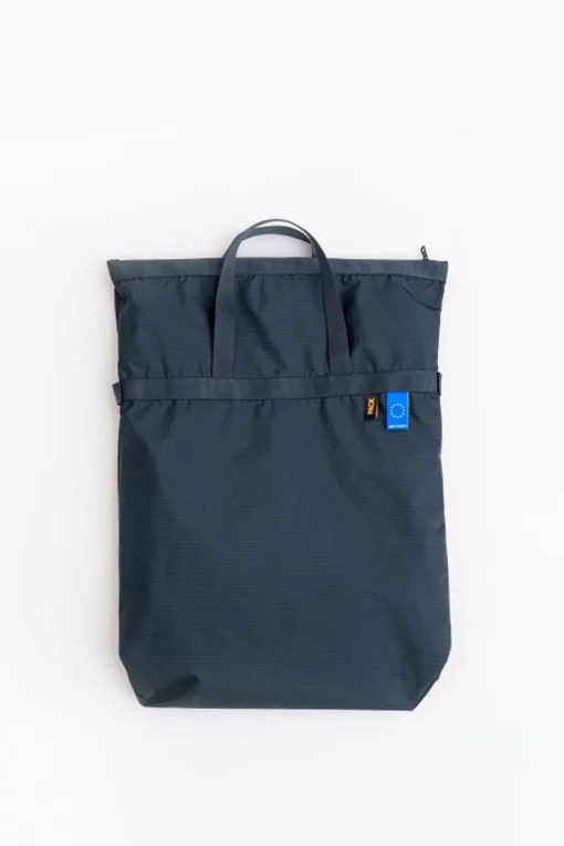 Fold Pouch Shopper, Lead Black