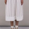 Full Seam Skirt, Ladder Embroidery