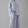 Garment Dyed Skirt, Egg Blue