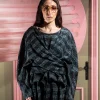 Hazi Blouse, Back-White Checks