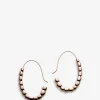 Hoops Large Curly, Gold