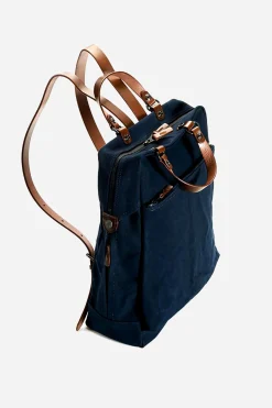 KBS Backpack Zip, navy/brown
