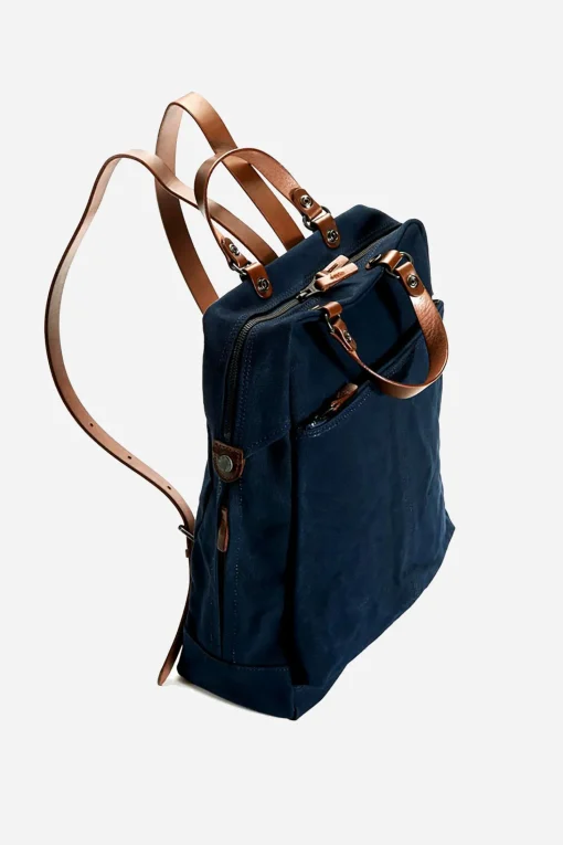 KBS Backpack Zip, navy/brown