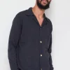 Knitted Shirt, Soft Black