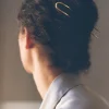 Large Brass Hair Pin, Gold