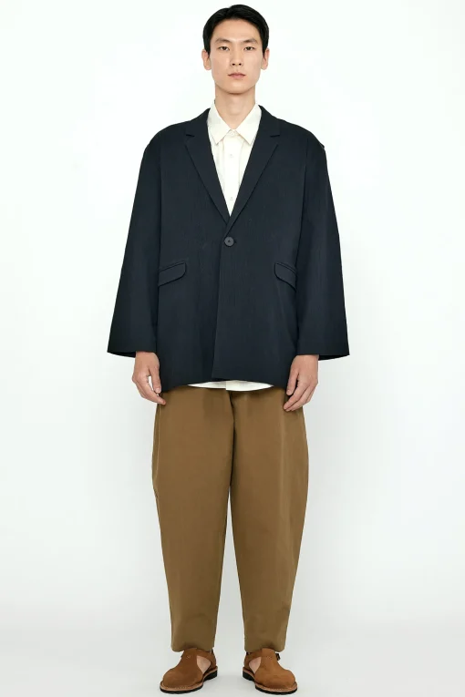 Layered Blazer, Black