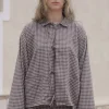Limber Shirt Flannel, Brown/Grey