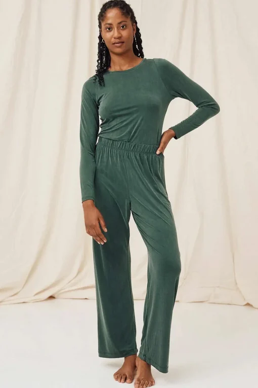 Long Sleeve, Jungle Green