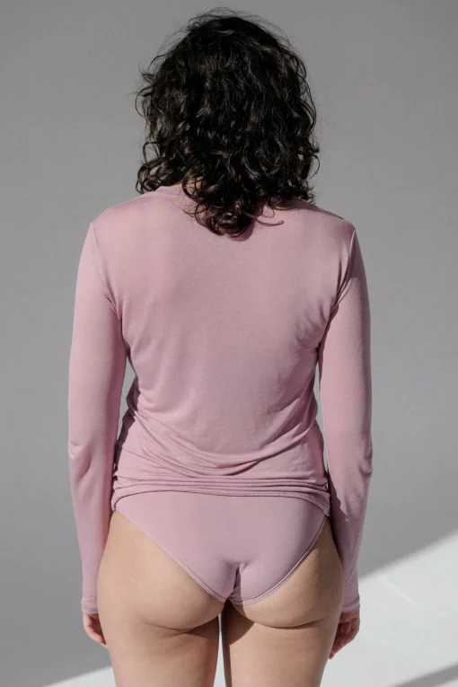 Long Sleeve Tee, Still Purple