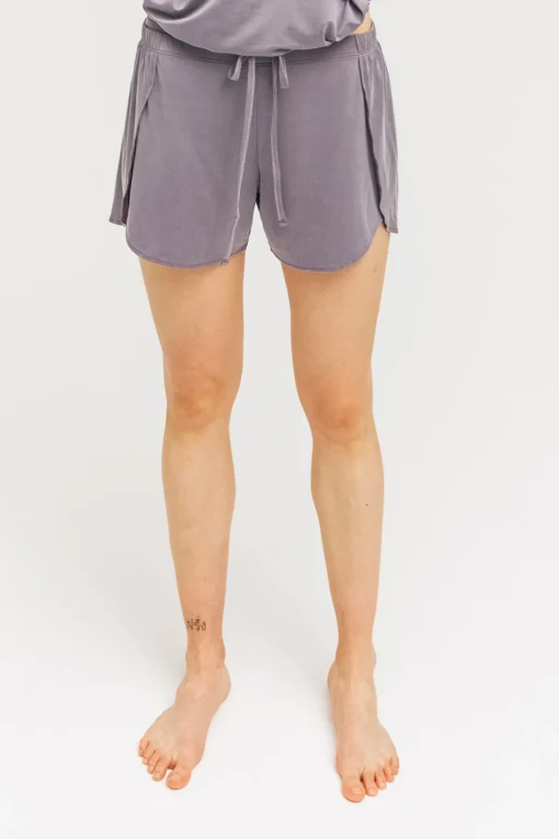Lounge Shorts, Lilac Stone
