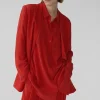 Mena Blazer, Cardinal Red