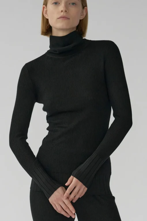 Meyer Turtleneck, Black