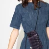 Mini Pleated Bag, Black