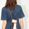 Mini Pleated Bag, Blue