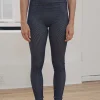 Oleta Legging, Navy Striped