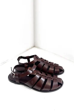 Pescador Sandal, Dark Brown