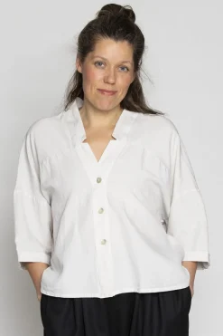 Rasmine Top, Ecru