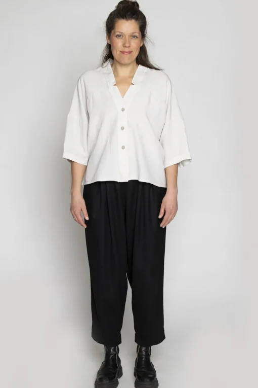 Rasmine Top, Ecru
