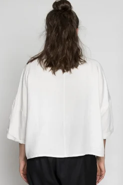 Rasmine Top, Ecru