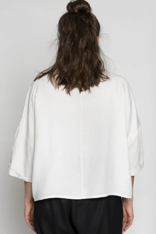 Rasmine Top, Ecru