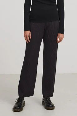 Rib Pants, Black