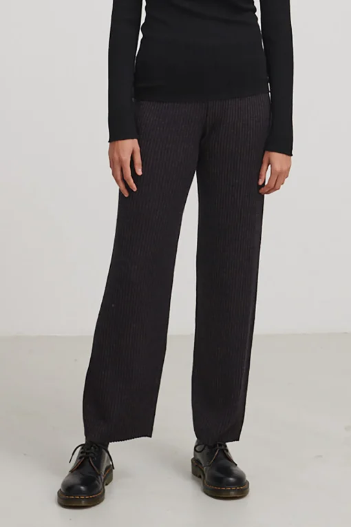 Rib Pants, Black