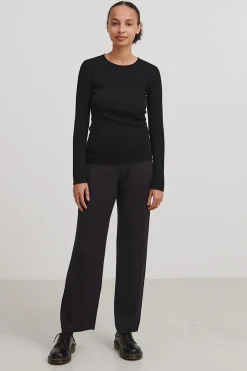 Rib Pants, Black