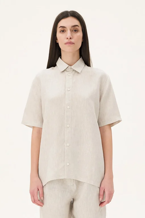 Rio Shirt SS, Ecru