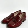 Shelly Moccasin, Red Brown