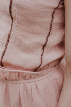 Shok Slip Top, Rose