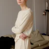 Silk Longsleeve Tee, Undyed